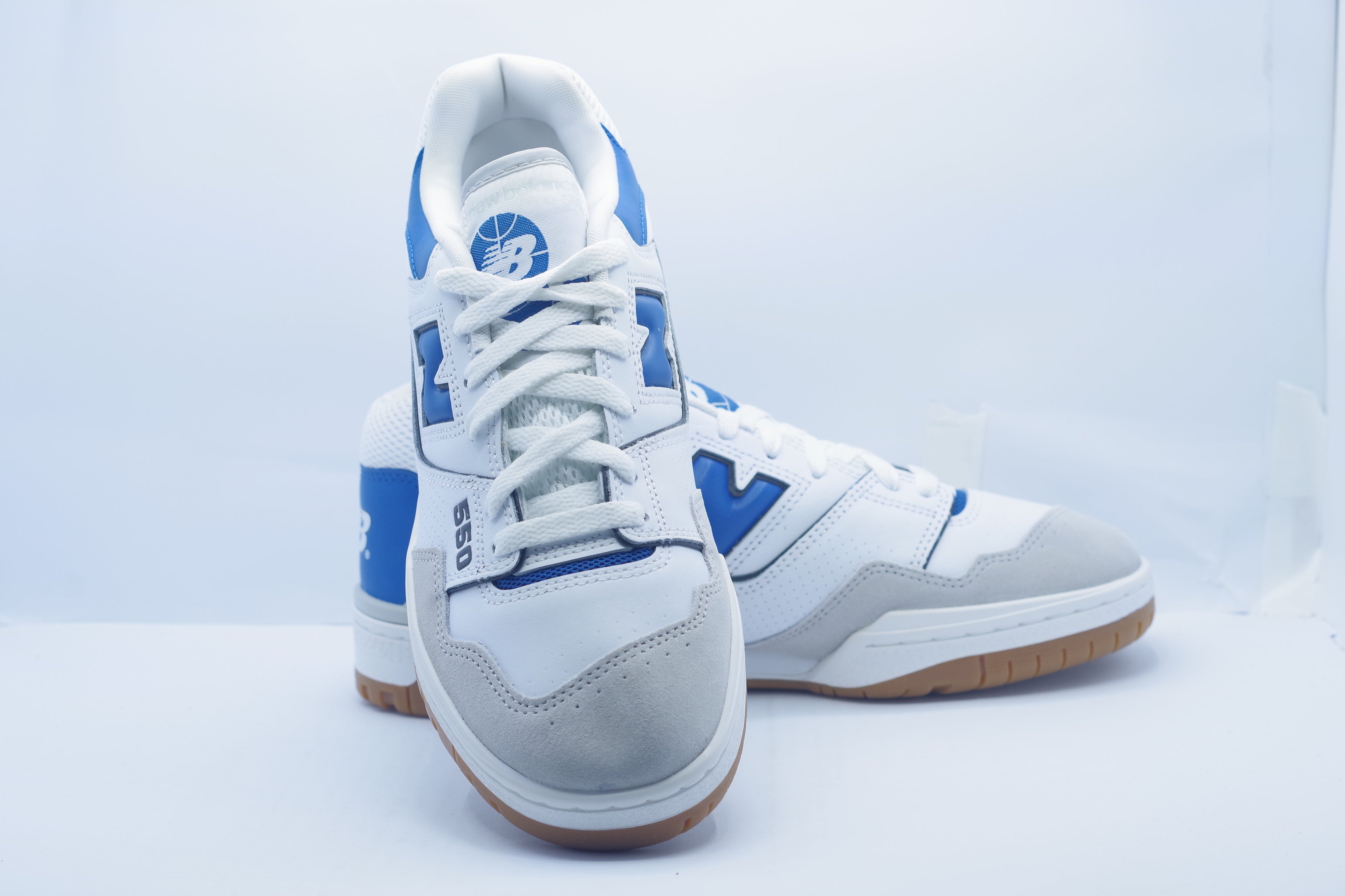 New Balance 550 Men’s Sneakers – White Blue Agate    (BB550ESA)