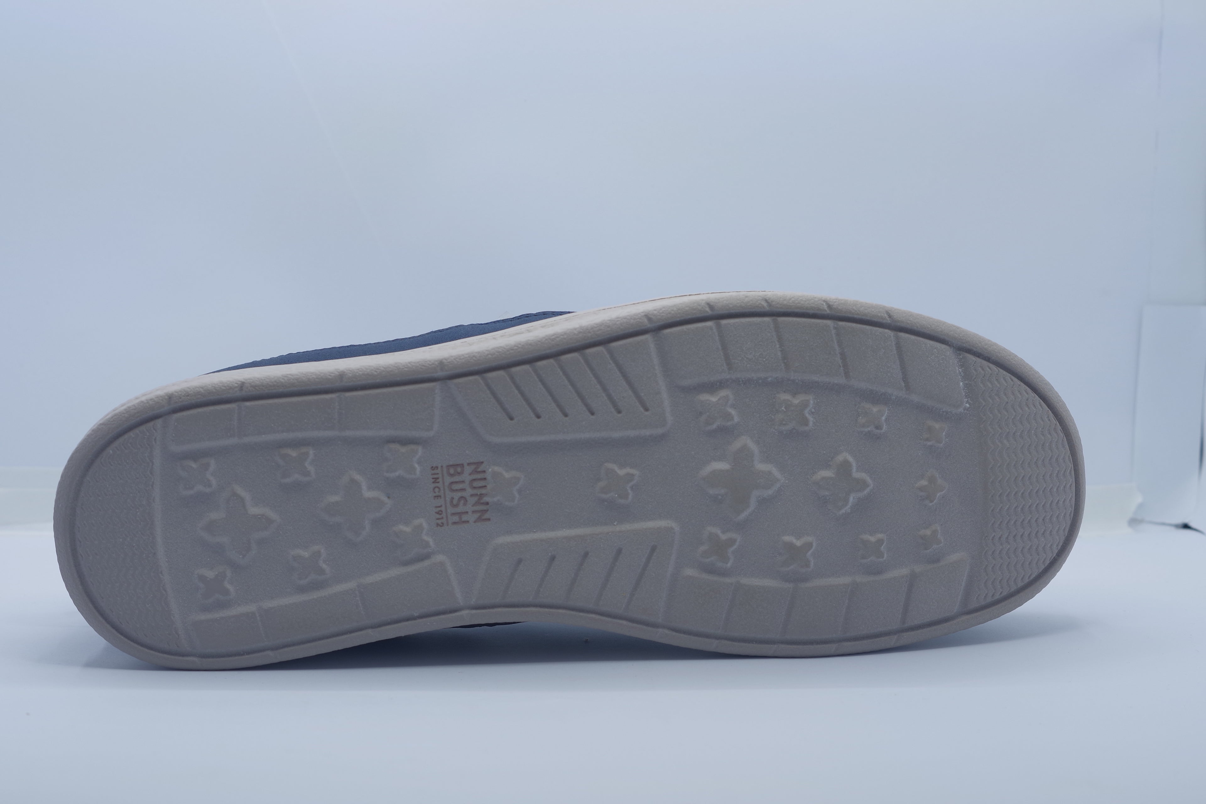 Nunn Bush Brewski Knit Plain Toe Slip-On Lightweight Men’s Shoes – Navy