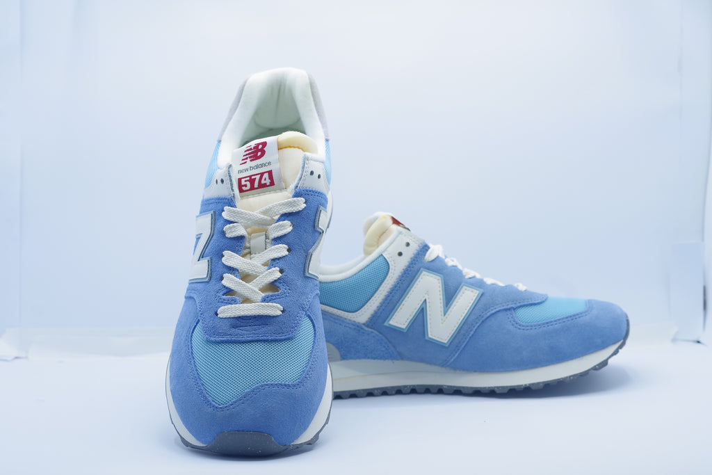 New Balance 574 Men’s Sneakers – Blue Laguna   (U574RCA)