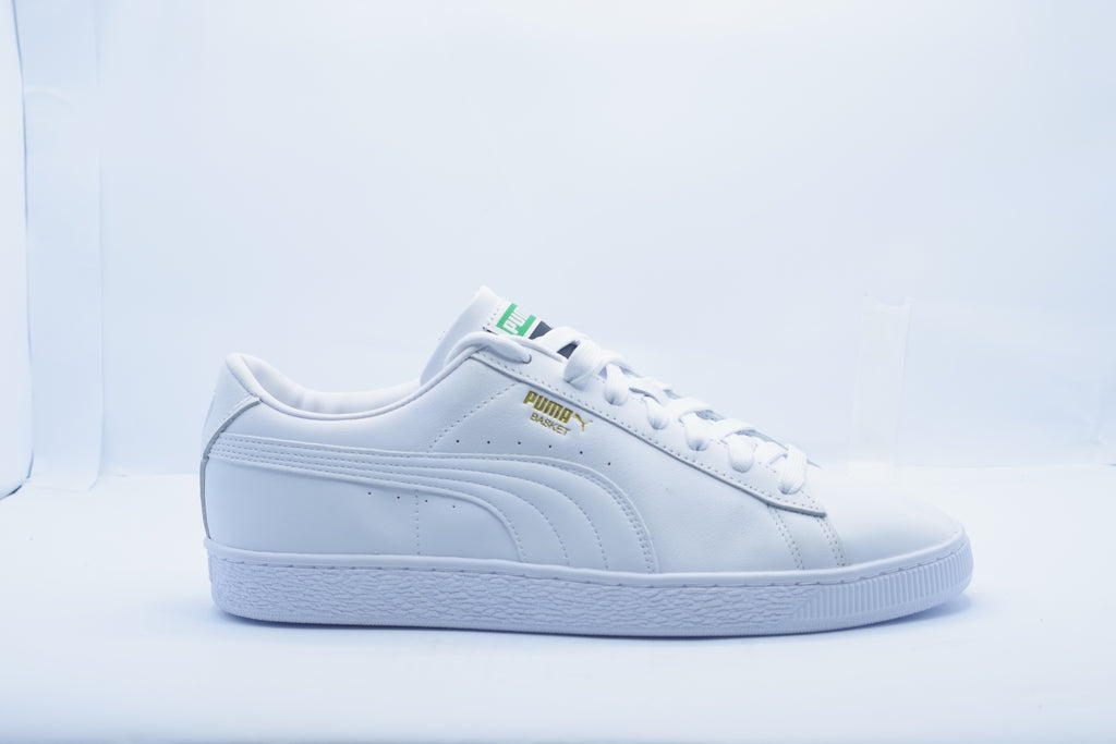 PUMA Basket Classic XXI Trainers – White     ( 374923-01)