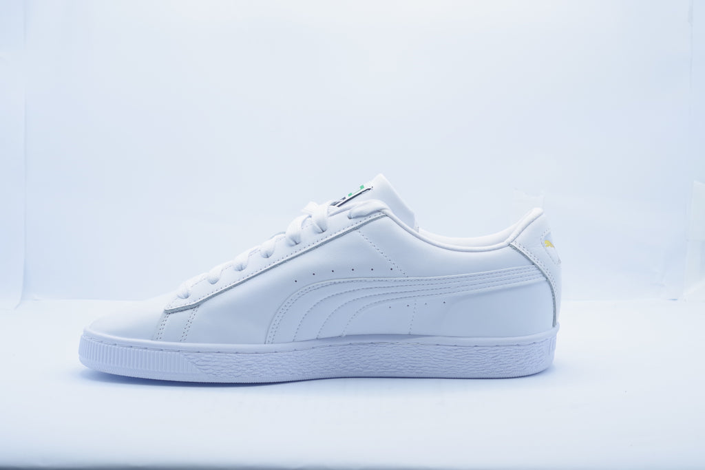 PUMA Basket Classic XXI Trainers – White     ( 374923-01)